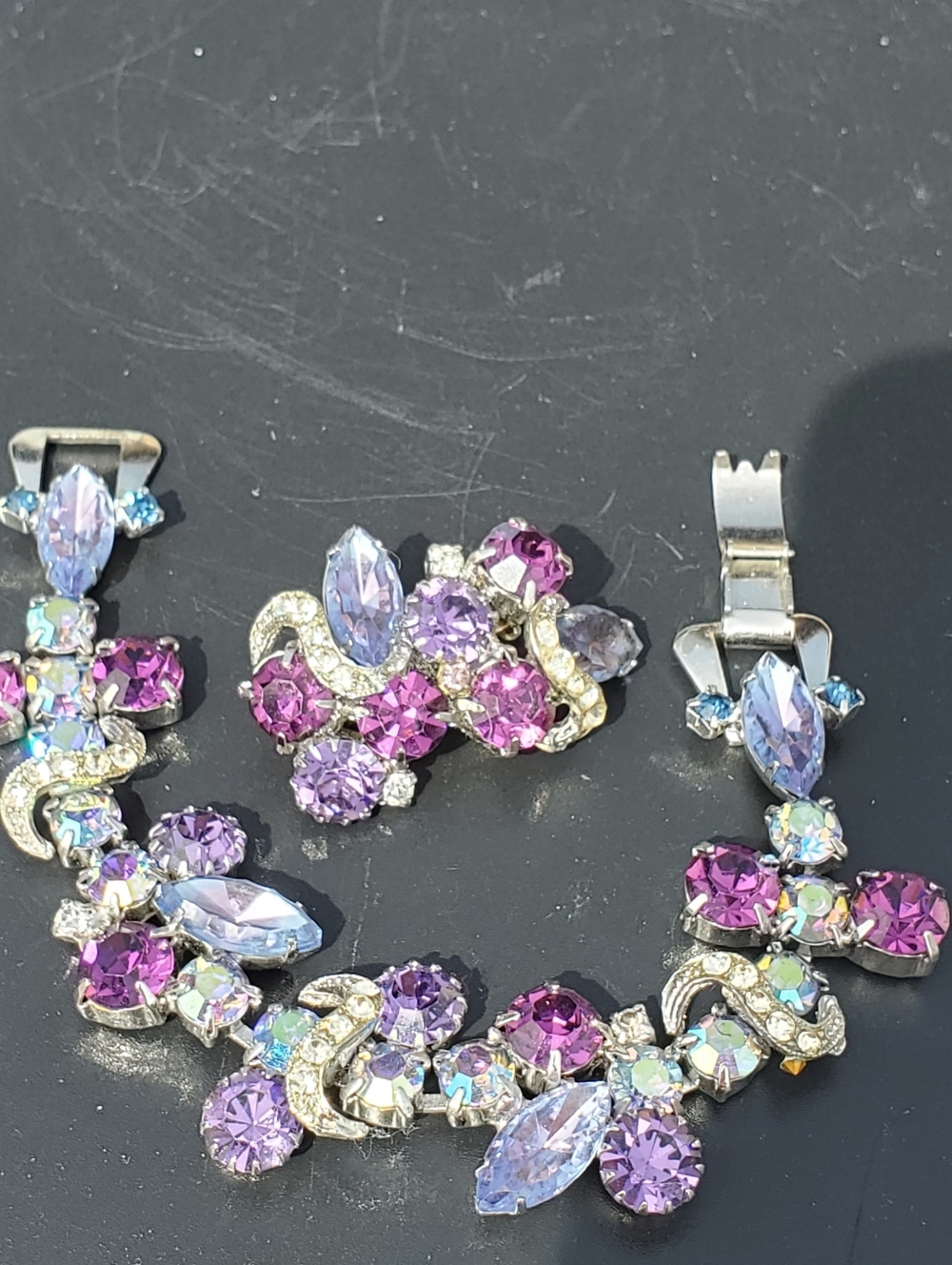 Kramar Brooch And Bracelet
